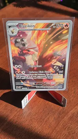 Pokemon TCG Blaziken Illustration Rare Card #192/182 Destined Rivals - Image 4