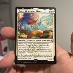 MTG Avatar the Last Airbender Eternal - Aang, Airbending Master mythic M 0074 - Image 1