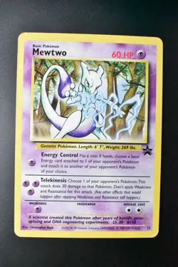 Mewtwo 12 JR Stamp Rally Promo 2000 Pokemon Card - Image 2