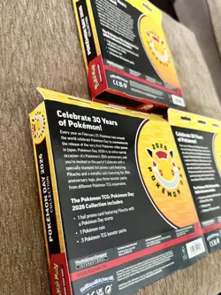 Pokemon TCG Pokemon Day 2026 Collection Box 30th Anniversary NEW/SEALED Lot of 3 - Image 4