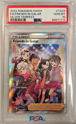 Friends in Galar #TG23 Silver Tempest 2022 EN PSA 10 Pokemon 2022 - Image 1