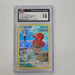 Pokemon Octillery TG03/TG30 Trainer Gallery Brilliant Stars CGC 10 Holo - Image 1