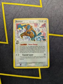 Pokemon Deoxys Delta Species 70HP 2/17 POP Series 4 Holo Rare English 2006 HP - Image 1
