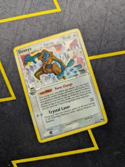 Pokemon Deoxys Delta Species 70HP 2/17 POP Series 4 Holo Rare English 2006 HP - Image 2