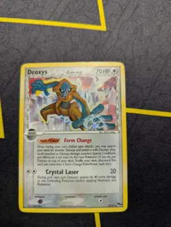 Pokemon Deoxys Delta Species 70HP 2/17 POP Series 4 Holo Rare English 2006 HP - Image 5
