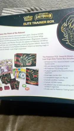 Pokemon Sword & Shield Lost Origin Elite Trainer Box Booster English Giratina - Image 2