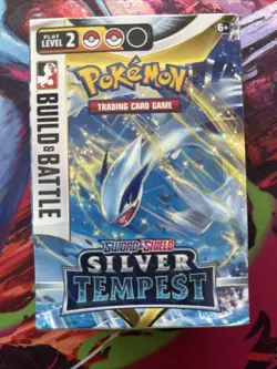 Pokemon TCG Sword And Shield Silver Tempest Build And Battle Box Sealed - Image 1