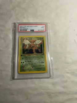 Graded PSA 9 BEEDRILL #18 2001 Pokemon Neo Discovery MINT 1st Edition - Image 1