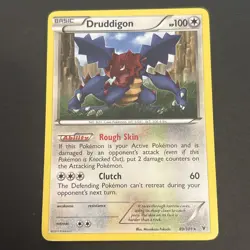 Druddigon 89/101 Regular BW Noble Victories Pokemon TCG NM 2011 - Image 1