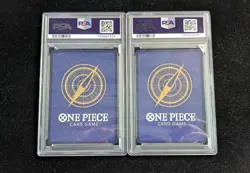 2025 ONE PIECE ILLUSTRATION BOX VOL. 3 MONKEY D. LUFFY & RORONOA ZORO PSA 10 SEQ - Image 2