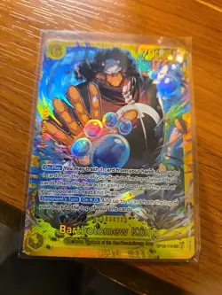 TCG ONE PIECE Bartholomew Kuma SEC OP12-119 Legacy of the Master One Piece - Image 1
