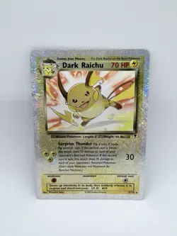 Dark Raichu - 7/110 - Pokemon Legendary Collection Reverse Holo Rare Card LP - Image 1