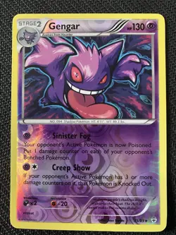 Pokemon Gengar Reverse Holo Rare TCG Card Generations 35/83 - Image 1
