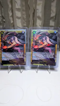 Crocodile OP14-120 SEC (X4) Playset - The Azure Sea's Seven ONE PIECE CARD GAME - Image 3
