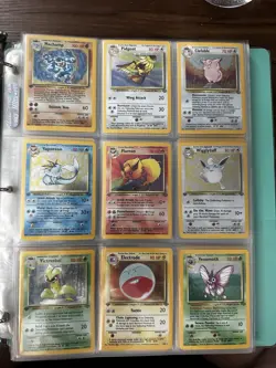 Pokemon Base Set 1st Edition Binder Lot 180 Cards Charizard Blastoise Pikachu - Image 2