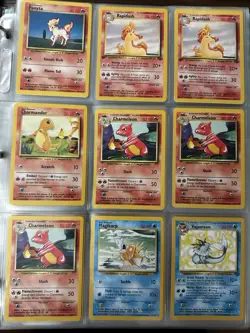 Pokemon Base Set 1st Edition Binder Lot 180 Cards Charizard Blastoise Pikachu - Image 4