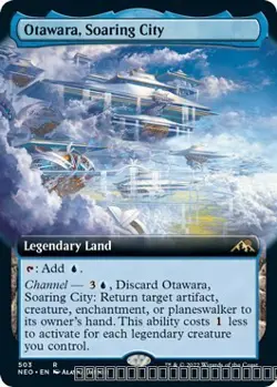 Otawara, Soaring City (Extended Art) [NEO - 503] - DM [Normal] TCG MTG - Image 1