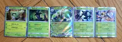 Pokemon JAPANESE SET of (13) ▪Grass/Water Types▪Spidops ex▪HOLOS ▪LP - Image 2