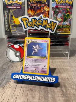 Pokemon TCG Haunter 6/62 Fossil Unlimited Holo Rare - Image 1