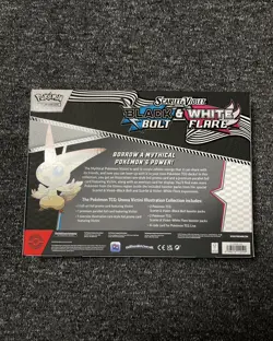 Pokemon TCG Black Bolt & White Flare Victini Illustration Collection Sealed - Image 3