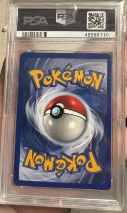 GRADED Ditto Holo Pokemon Fossil 3/62 Unlimited PSA 9 - Image 2