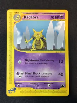 Kadabra 69/144 Skyridge Regular Pokemon S25 - Image 1