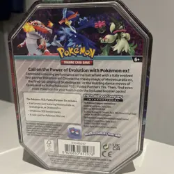 Pokemon TCG Quaquaval Ex Paldea Partners Tin New & Sealed - Image 3