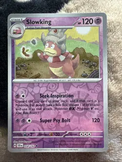 Slowking - 058/142 - Pokemon TCG Stellar Crown (2024) - Near Mint (NM) - Image 1
