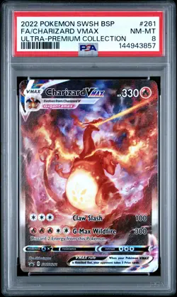 Charizard Vmax SWSH261 Holo promo Pokemon PSA 8 *857 - Image 1