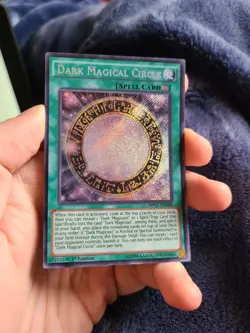 Yugioh Dark Magical Circle MP17-EN100 1st Secret Rare - Image 1