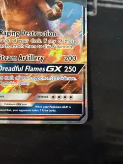 Pokemon TCG Charizard GX Holo Ultra Rare Card SM195 Black Star Promo LP - Image 4