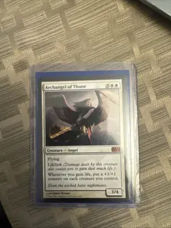 Magic The Gathering Archangel of Thune Mythic Card Magic 2014 Near Mint - Image 1