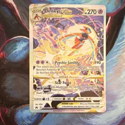 Pokemon TCG Deoxys VSTAR GG36/GG70 Holo Card VSTAR - Image 1