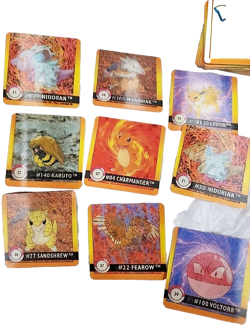 1999 Pokemon - Artbox - Premier Edition, Action FLIPZ 3D CARDS - Lot Of 29 Cards - Image 2