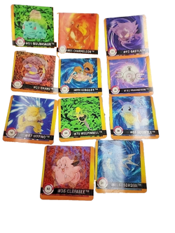 1999 Pokemon - Artbox - Premier Edition, Action FLIPZ 3D CARDS - Lot Of 29 Cards - Image 4