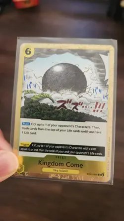 Kingdom Come EB01-059 One Piece TCG Card English Memorial Collection NM - Image 1