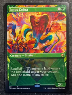Lotus Cobra - Showcase - Zendikar Rising (MTG) - Image 1