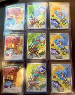 Pokemon 2026 First Partner Illustration Collection Series 1 037- 039 NM - Image 1