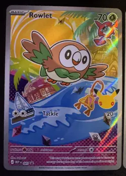 Pokemon TCG First Partner Illustration Series 1 Rowlet Litten Popplio - Image 2