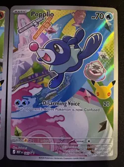 Pokemon TCG First Partner Illustration Series 1 Rowlet Litten Popplio - Image 4