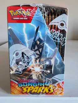 Pokemon TCG Surging Sparks Booster Box Sealed, 36-Card Scarlet Violet - Image 4