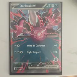 Pokemon TCG Darkrai EX Holo Battle Academy 2024 110 HP 210 Holo Rare - Image 1