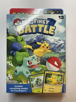 Pokemon My First Battle Two Mini Starter Decks Pikachu & Bulbasaur Sealed New - Image 1