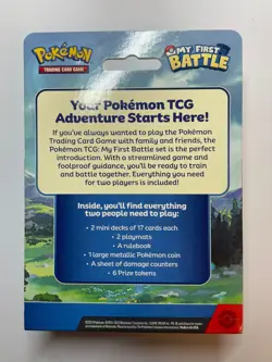 Pokemon My First Battle Two Mini Starter Decks Pikachu & Bulbasaur Sealed New - Image 2