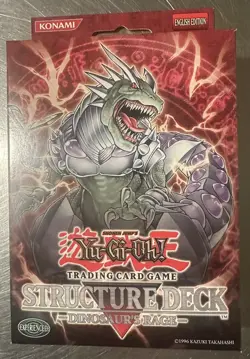 YU-GI-OH DINOSAURS RAGE STRUCTURE DECK 1ST EDITION Factory Sealed 53334471565 - Image 1