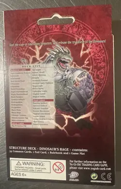 YU-GI-OH DINOSAURS RAGE STRUCTURE DECK 1ST EDITION Factory Sealed 53334471565 - Image 2