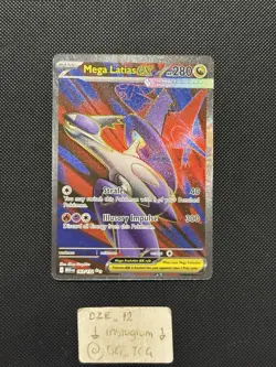 Pokemon Mega Evolutions - Mega Latias Ex - 163/132 - Full Art Rare - M/NM - Image 1
