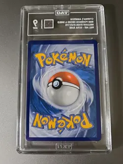 2022 Pokemon SWSH FA/CYNTHIA'S AMBITION BRILLIANT STARS GEM MT TAG 9 #169 - Image 2
