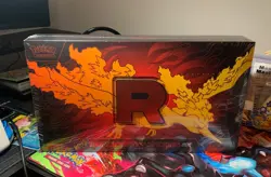 NEW/SEALED Team Rocket's Moltres ex Ultra Premium Collection UPC Box Pokemon TCG - Image 2