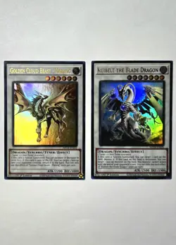 Golden Cloud Beast - Malong/ Kuibelt The Blade Dragon 25th Tin: Dueling Mirrors - Image 1